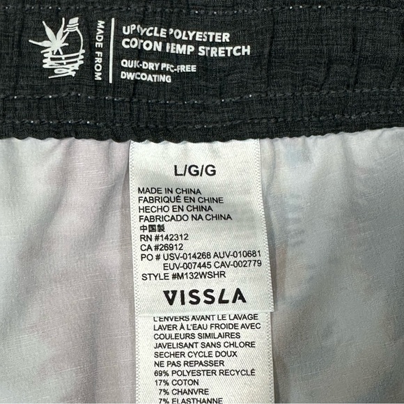 VISSLA Board swim surf Shorts Quick Dry Logo Colorfull Drawstring Pocket… - Picture 6 of 13
